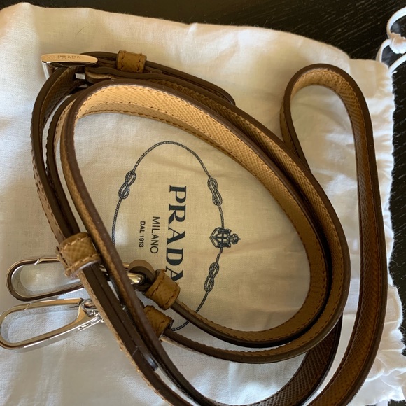 Prada Saffiano Flap Satchel - Picture 6 of 13